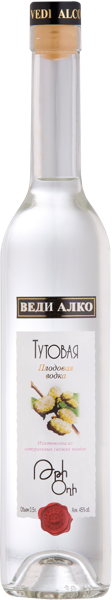 Изображение Водка 45% Веди Алко тутовник Веди Алко с/б, 0,5 л