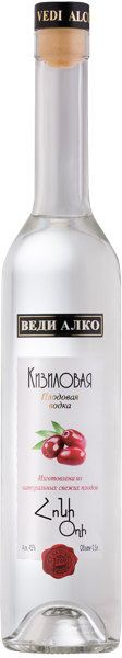 Изображение Водка 45% Веди Алко кизил Веди Алко с/б, 0,5 л