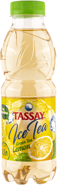 Изображение Напиток Чай зеленый негаз Тассай лимон Юникс п/б, 0,5 л
