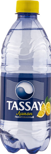 Изображение Вода газ pH 7,0 Тассай лимон Юникс п/б, 0,5 л