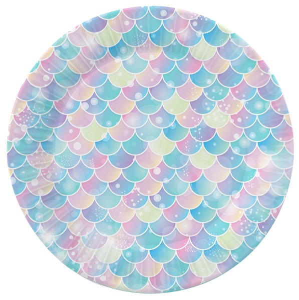 Изображение Одноразовая посуда 23см НД плэй русалка тарелка НД Плэй м/у, 6 шт