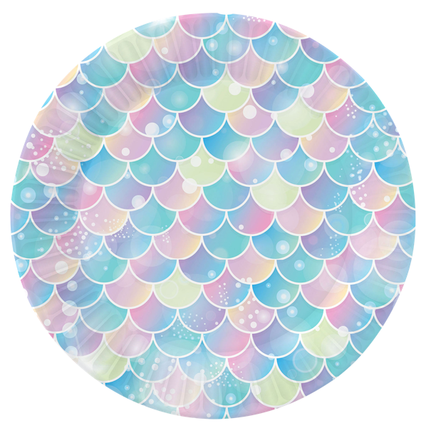 Изображение Одноразовая посуда 18см НД плэй русалка тарелка НД Плэй м/у, 6 шт