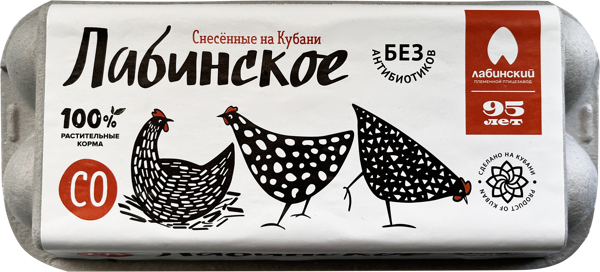 Изображение Яйцо куриное СО Лабинское отборная категория Лабинский ППЗ к/у, 10 шт