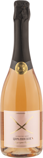 Изображение Вино игристое розовое п/сл Цимлянское ЗГУ Цимлянские вина с/б, 0,75 л