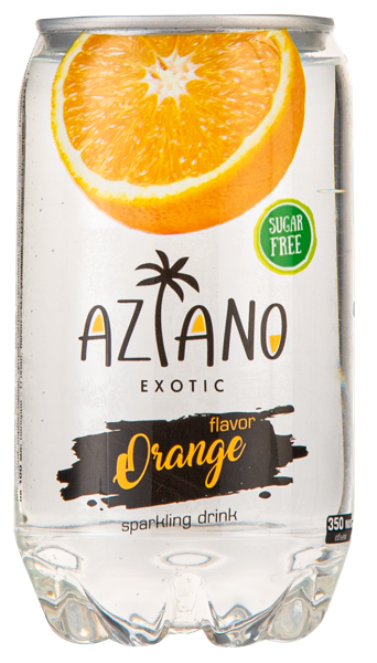 Изображение Напиток газ Азиано апельсин Азиано п/б, 0,35 л