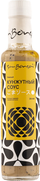 Изображение Соус кунжутный Сан Бонсай Ресурс-С с/б, 240 г