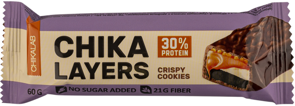 Изображение Батончик протеиновый Чикалаб печенье шоколад Фитнес Фуд м/у, 60 г