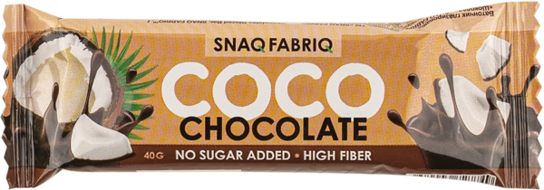 Изображение Батончик в шокол без сахара Снэк фабрик шоколад кокос Фитнес Фуд м/у, 40 г
