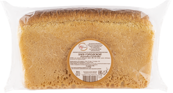 Изображение Хлеб пшеничный Городской Анапский ХК м/у, 500 г