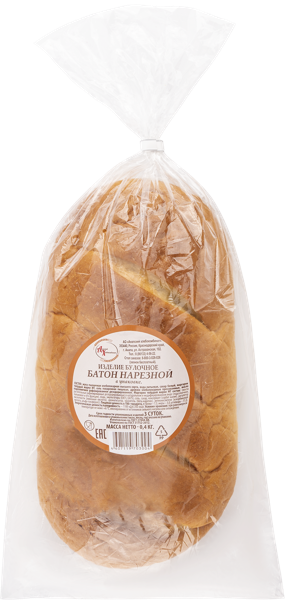 Изображение Батон пшеничный Нарезной Анапский ХК м/у, 400 г