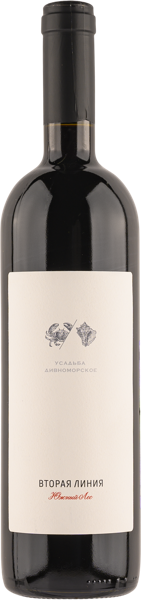 Изображение Вино красное сухое стиль №3 Марселан Мерло ЗНМП южный лес Дивноморье с/б, 0,75 л