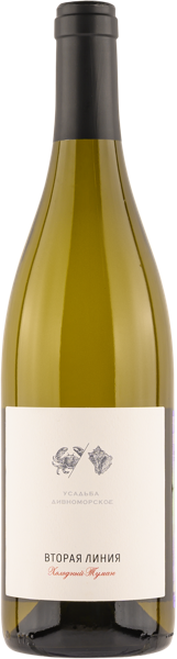 Изображение Вино белое сухое стиль №2 Рислинг купаж ЗНМП холодный туман Дивноморье с/б, 0,75 л