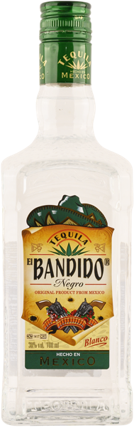 Изображение Текила Эль Бандидо Негра бланко Полини с/б, 0,7 л