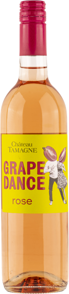 Изображение Вино розовое сухое Бьянка Цвайгельт ЗГУ грейп дэнс шато тамань Кубань Вино с/б, 0,75 л