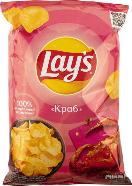 Изображение Чипсы картофельные Лейс краб Фрито Лей м/у, 140 г