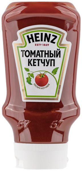 Изображение Кетчуп томатный Хайнц Петропродукт п/б, 460 г