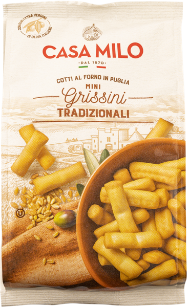 Изображение Гриссини Каза мило из Апулии мини классические Гр.а.м.м. м/у, 150 г