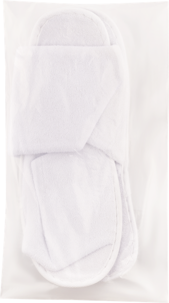 Изображение Тапочки белые одноразовые Роспромторг sm-531 размер 42-43 Роспромторг м/у, 1 шт