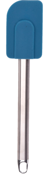 Изображение Лопатка 24см для кухни Купман синяя черная силикон Купман Интернэшнл , 1 шт