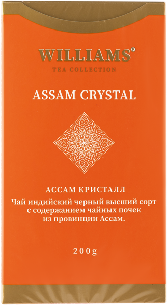 Изображение Чай черный Виллиамс ассам кристал Глобал пак кор, 200 г