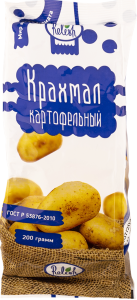 Изображение Крахмал картофельный Релиш Релиш м/у, 200 г