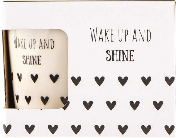 Изображение Кружка 400мл белая Лефард брейк тайм сердечки Лефард , 1 шт