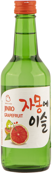 Изображение Спиртной напиток 13% Соджу джинро грейпфрут ХайтДжинро с/б, 0,36 л