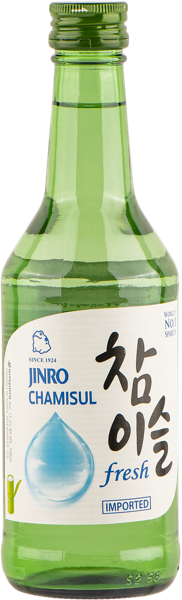 Изображение Спиртной напиток 16,9% Соджу чамисул ХайтДжинро с/б, 0,36 л