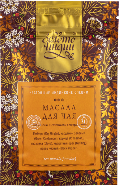 Изображение Смесь специй Золото Индии для чая Евграфов М.М. м/у, 30 г