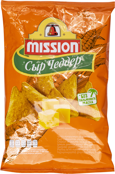 Изображение Чипсы кукурузные Мишн сыр Мишн фудс ступино м/у, 150 г
