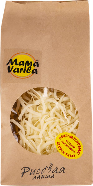 Изображение Лапша рисовая Мама варила без глютена Кубанский производитель м/у, 200 г