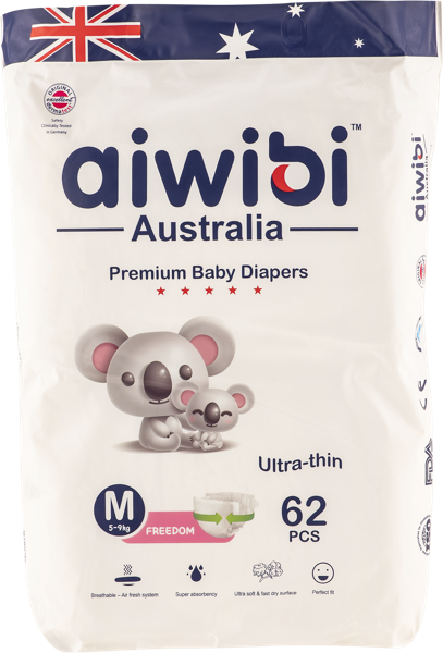 Изображение Подгузники М 6-11кг Айвиби премиум Ефар Индастриал м/у, 62 шт