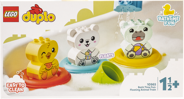 Изображение Конструктор с 1,5 лет 10965 Лего дупло плавучий поезд для зверей Лего п/у, 1 шт
