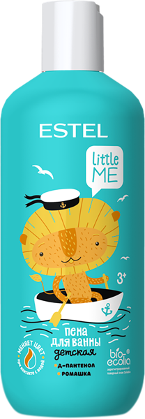 Изображение Пена для ванны детская Эстель литтл ми д-пантенол ромашка Юникосметик п/у, 400 мл