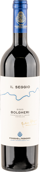 Изображение Вино красное сухое стиль №3 Каберне Сов Мерло Болгери иль седжио Поджо Аль Тесоро с/б, 0,75 л