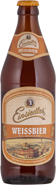 Изображение Пиво светлое Лагер 5,2% н/ф Айнзидлер пшеничное ГмбХ с/б, 0,5 л