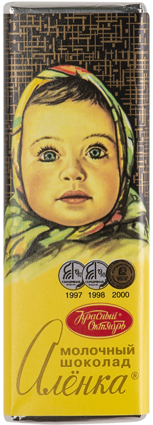 Изображение Шоколад молочный Аленка ОК Красный Октябрь м/у, 20 г