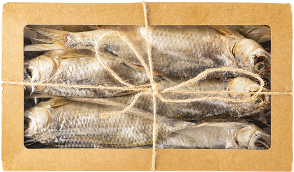 Изображение Рыба Астрахань Вобла вяленая разделанная ИП Ковалинская карт/уп, 300 г