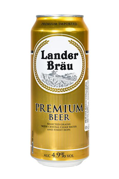 Изображение Пиво светлое Лагер 4,9% Ландербрау Ландербрау ж/б, 0,5 л
