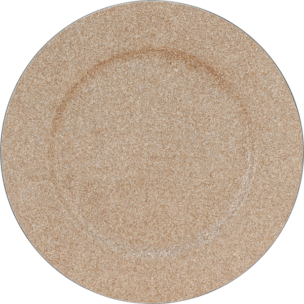 Изображение Тарелка 33см декоративная Купман золотая с блестками Купман Интернэшнл , 1 шт