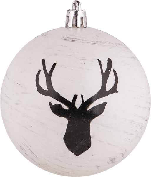 Изображение Шар 8см цветной Купман силуэты животных Купман Интернэшнл , 1 шт