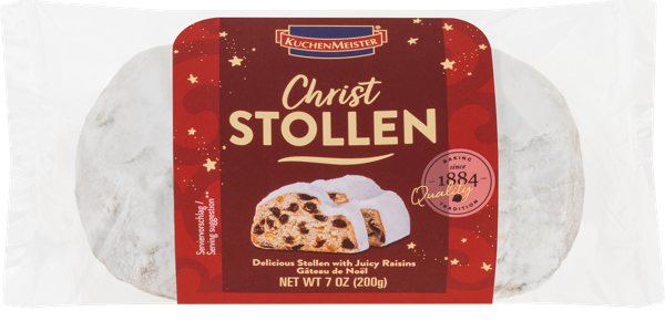 Изображение Кекс Кюхенмайстер штоллен рождественский Кюхенмайстер м/у, 200 г