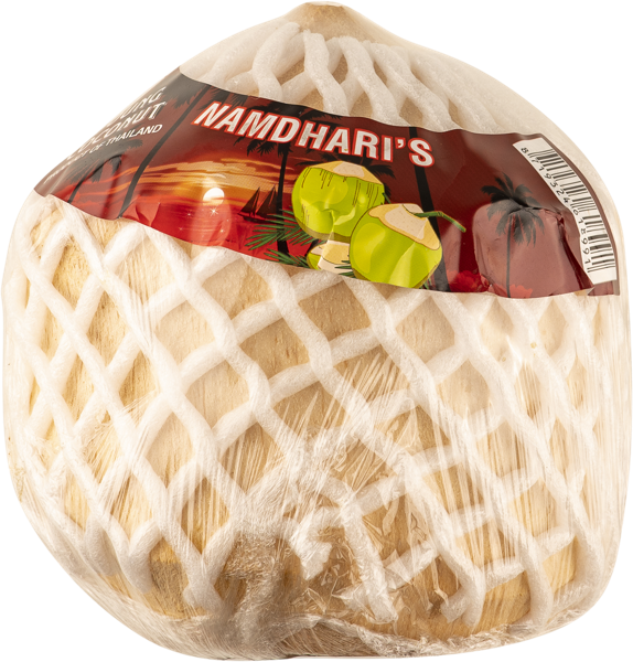 Изображение Плод питьевой с трубочкой кокос  шт, 1 шт