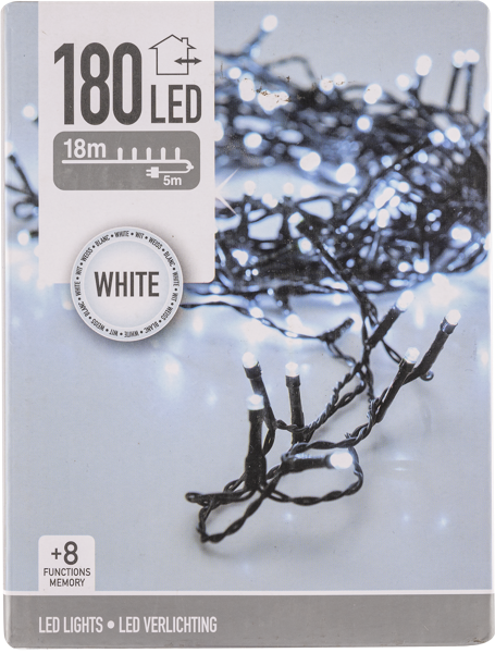 Изображение Электрогирлянда 18м Купман 180 холодных ЛЕД ламп Купман Интернэшнл , 1 шт