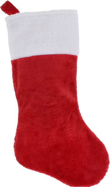 Изображение Носок 43см для подарков Купман красный бархатный Купман Интернэшнл , 1 шт