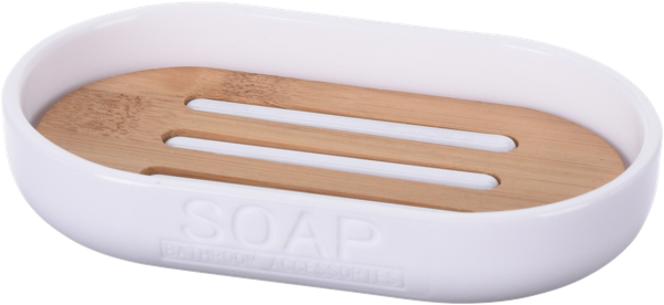 Изображение Подставка для мыла Купман белая Купман Интернэшнл , 1 шт