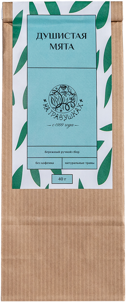 Изображение Напиток чайный На травушках душистая мята Витагрин м/у, 40 г