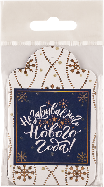 Изображение Бирка для подарков Мэджик Пак с новым годом Феникс Презент м/у, 4 шт