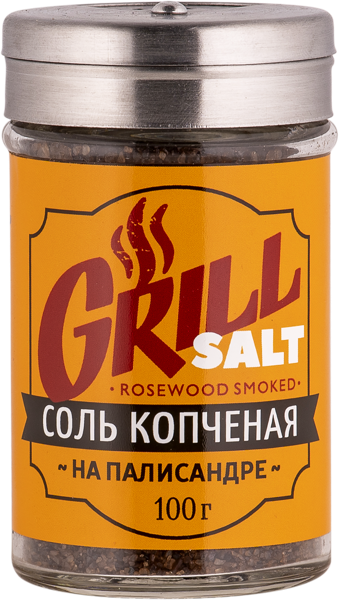 Изображение Соль морская Салина криста копченая на полисандре Гроссери с/б, 100 г