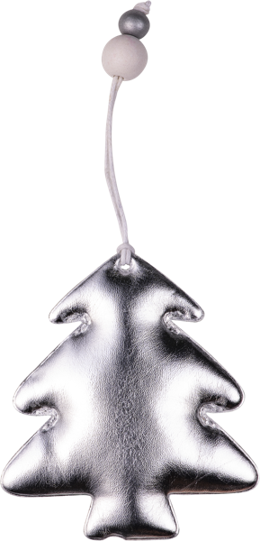 Изображение Подвеска 8,1см серебристая Феникс Презент елка Феникс-Презент м/у, 1 шт